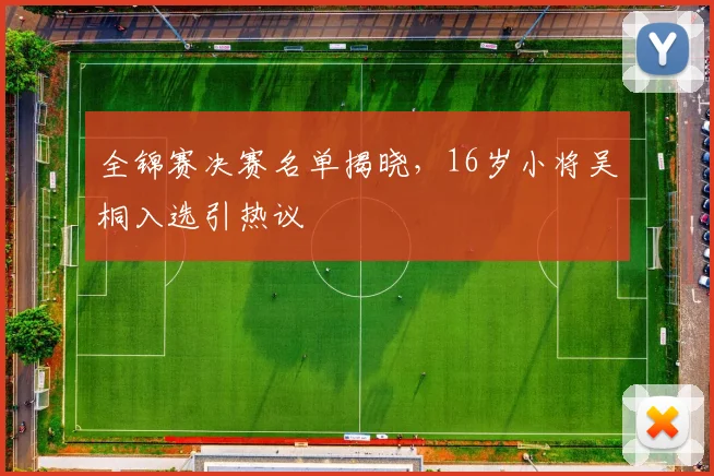 全锦赛决赛名单揭晓，16岁小将吴桐入选引热议